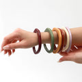Vintage Personality Irregular Geometric Bracelet 3 Pieces/set Wholesale Mixed Color Acrylic Bracelet Bangles Set
