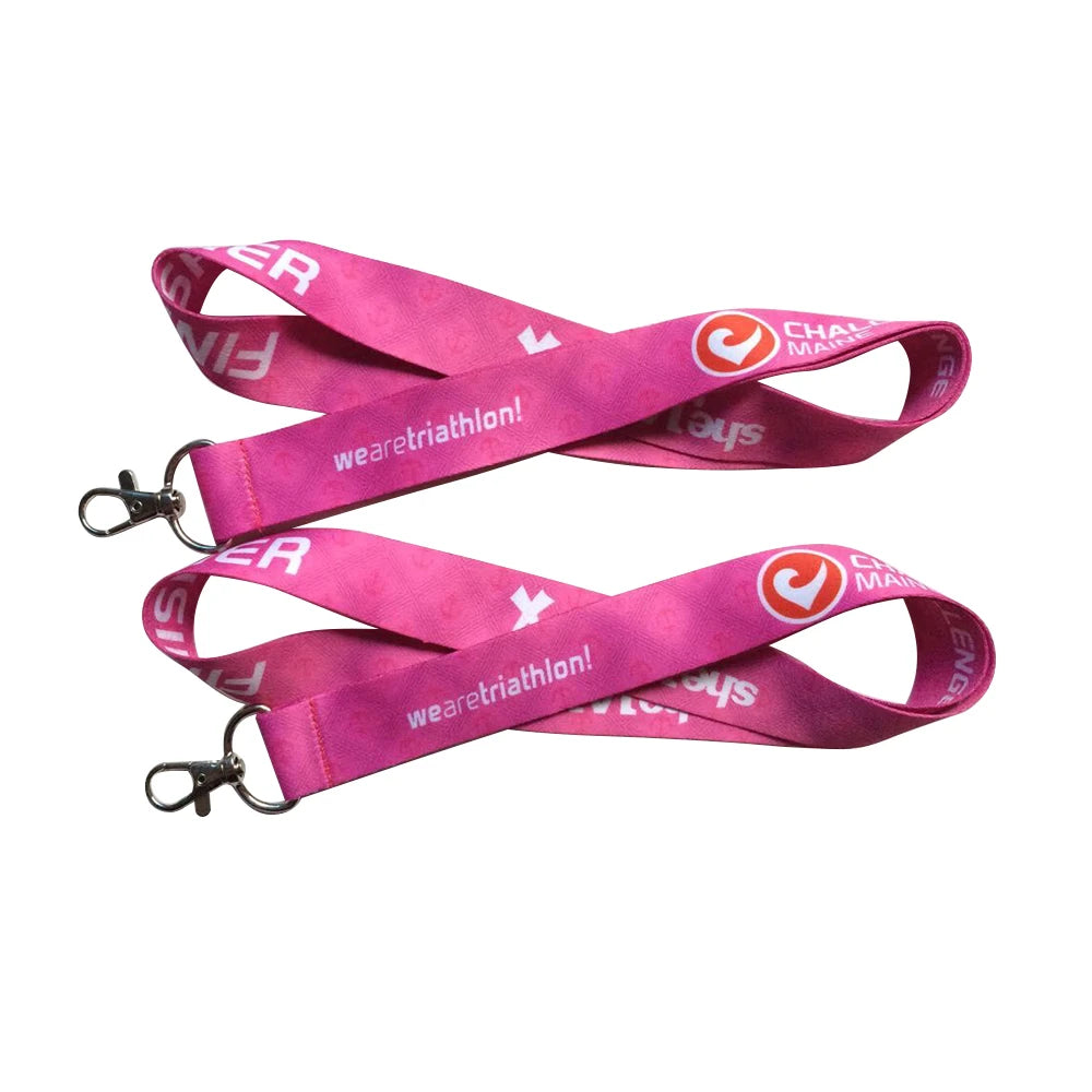 High Quality Thick Jacquard Lanyard Polyester Woven Wrist Strap for Cell Phones Silk Screen Printing for Events