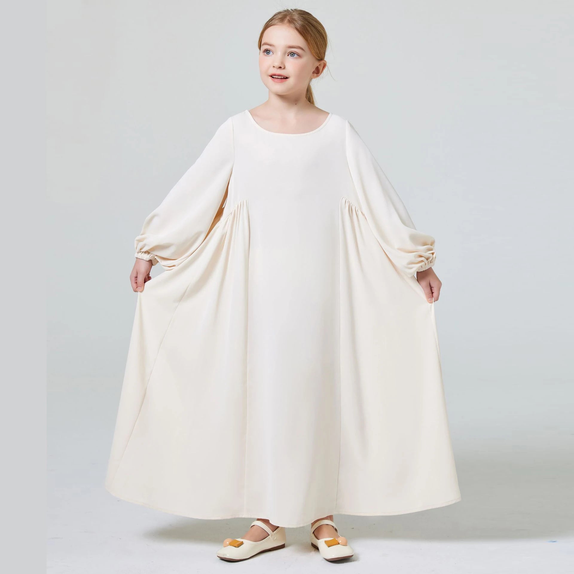 MSL195 Marocains Djellaba Dubai Children Thobe Abaya Kaftan Dress