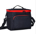 Wholesale 600D Outdoor Insulated Lunch Bag Large Food Thermal Insulation Picnic Lunch Bag Customized Lunch Cooler Bag