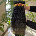 12a Grade Virgin Remy Peruvian Kinky Curly Natural Wave Hair Bundle 100% Human Hair Unprocessed Raw Cuticle Aligned Frontal