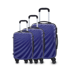 Factory Customs 20 24 28Inch 3 Pcs Luggage Set ABS PC Travel Set Light Weight Luggage Bag Airplane Carry on Trolley Suitcase