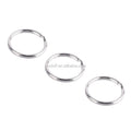 High Quality 29mm Stainless Steel Round Shape Split Rings Keychain Hardware
