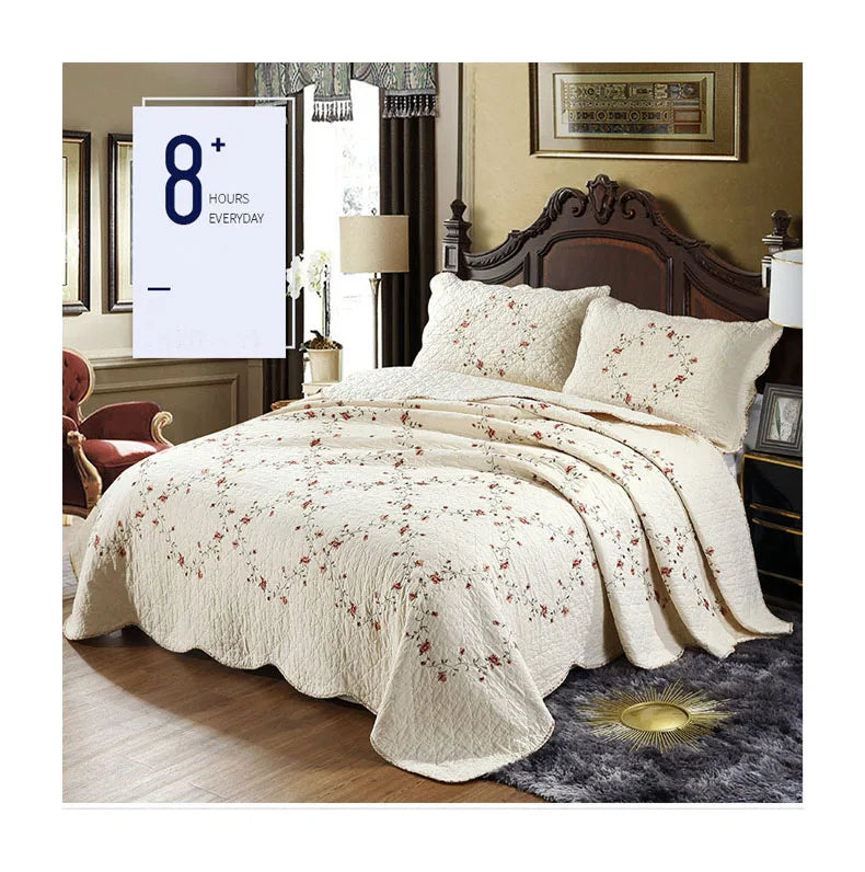 Quilted Comforters Queen Size All Season  with Feather  Alternative Queen Size 100% Cotton Bedsure Duvet Quilt