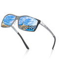 Fashion Men Carbon Fiber Square Frame Sunglasses 2025