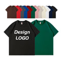 Wholesale T Shirt Streetwear Hip Hop 100% Cotton t Shirts With logo Custom Design Logo Plain Blank Dtg Print T Shirt