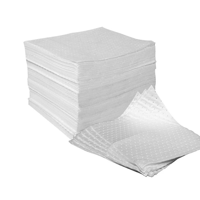 Oilspillpro Polypropylene Sorbent Mats OOA-M0250 Price-Friendly Environmental Product Oil Absorbent Pads