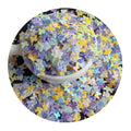 Bulk Wholesale Purple Blue Green Butterfly Glitter Sequins for DIY Crafts Nail Art Decoration Confetti Slime DIY 500G