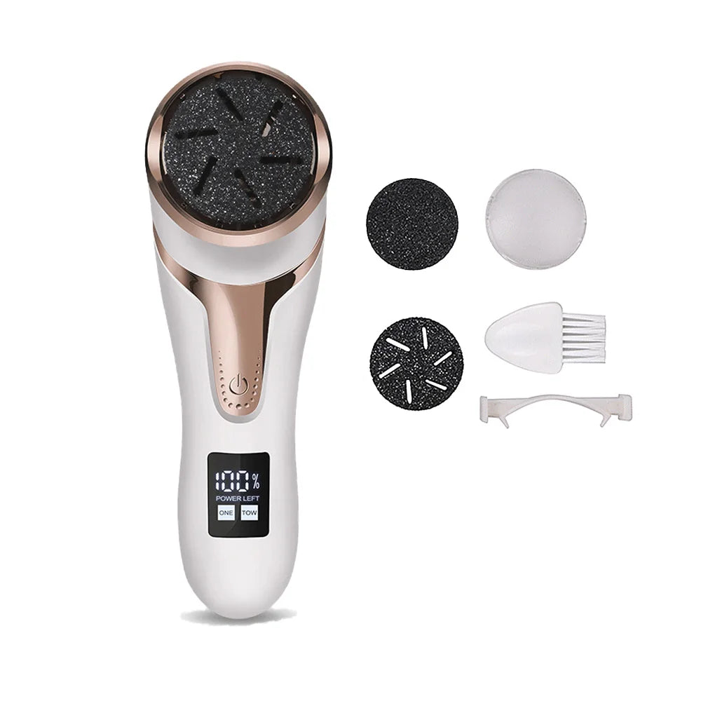Electric LCD Foot Callus Remover USB Rechargeable Foot Scrubber Hard Dead Skin Professional Vacuum Callus Remover Machine
