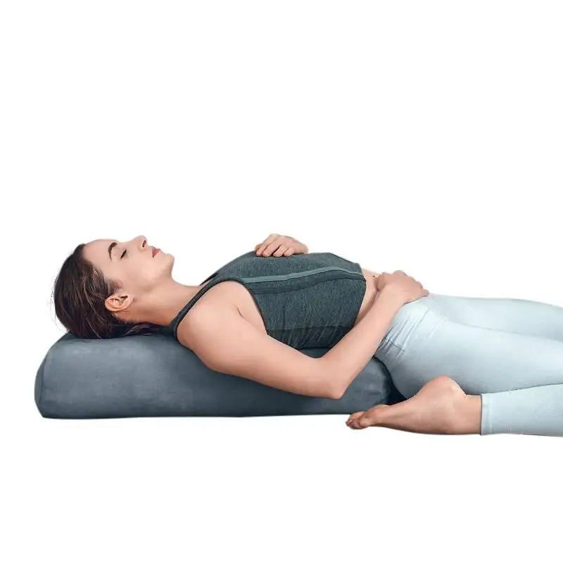Handle Cotton Rectangular Uncovered Outdoor Linen Meditation Bolster Yoga Pillow