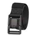 New Arrival Men's Casual Tactical Sling Belt 3.8cm Width Polyester Nylon Weave Alloy Custom Printing Fashion Style Outdoors