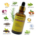 Private Label Organic Nourishing Hair Regrowth Formula Rosemary Liquid Peppermint Biotin Caffeine Vegan Cruelty-Free Rejuvenated