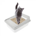 AFP Best  Seller Sand Small Size Easy Assemble Accessories High Back Cat Litter Box