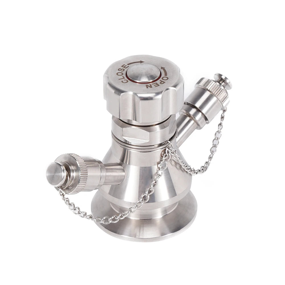 Sanitary Quick Installation Clamp Sterile 1.5 Inch Beer Aseptic Sampling Valve