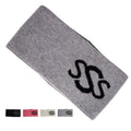 Custom Logo Text Soft Stretchy Acrylic Knit Sweat Earwarmer Headband Bandanas for Women