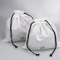 Recyclable Cotton Linen Fabric Drawstring Dust Bag for Rice Coffee Bean Shopping Custom Logo Cotton Gift Pouch
