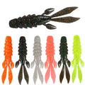 New Luya Lobster Soft Lures Maggots Capuchin Shrimp Lures Fishy Silicone Fishing Lures