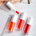 Waterproof Long Lasting Lip & Cheek Liquid Tint Plump Lipgloss Makeup Vegan Private Label Logo OEM Oil Based Liquid Lip Tint