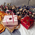 Package Handle Cookie Chocolate Wedding Gift Packaging Party Favors  Gift Boxes Candy Cake Paper Hand Ribbon Box