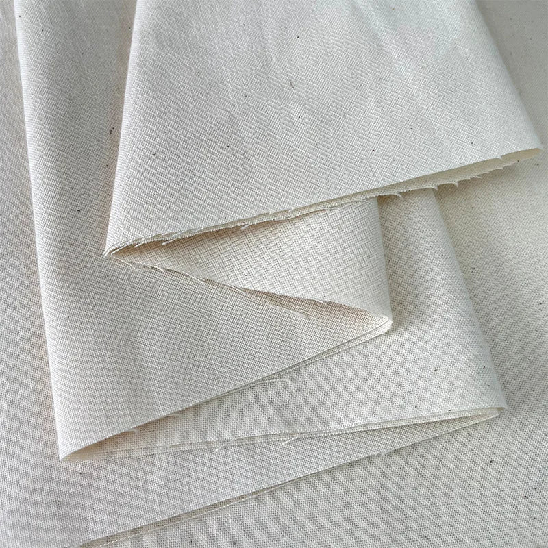 Greige Fabric 100% Cotton Combed Woven Poplin 60x60 20x20 Yarn Count 85gsm Bale for Bag & Upholstery Use