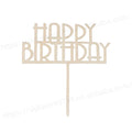 TaiLai 1st Birthday Cake Topper Wooden Home Decoration Wood Smash Supplies High Quality Plywood for Your Special Event