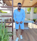 New Summer Men Tuxedos Custom Made Notched Lapel One Button Blazer Fashion Photoshoot Casual Daily 2 Pieces Sets