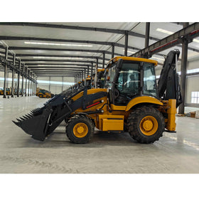 China Brand New SHANMON 388H Small Excavator Backhoe Loader 2.5ton with Attachments Popular in Russia