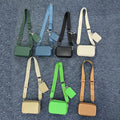 Wide Belt Wide Belt Men's Crossbody Bag Designer Leather Shoulder Bag Minimalist Purses and Handbags Female