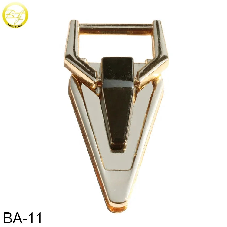 Wholesale Gold Plated Metal Handle Straps Factory-Made Luxury Bag Hanger Accessories for Women's Purse Safety Adjustable