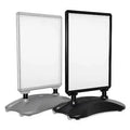 Outdoor A2 a Frame Board Water Base Poster Stand Pavement Display Sign with Wheels for Advertising
