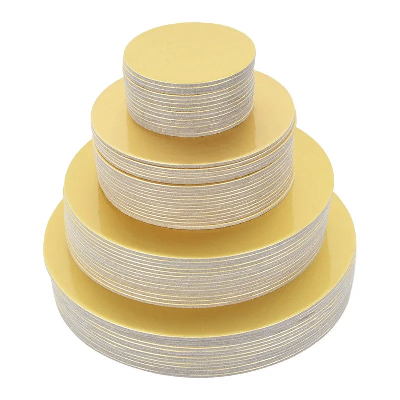 Round Mousse Cake Boards Cake Base Cupcake Dessert Tray for Wedding Birthday Party 6 7 8 9 10 12 Inches