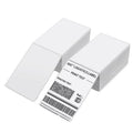4x 6" Inch White Thermal Address Shipping Labels 100pcs Foldable Zebra/Brother Adhesive Paper for Thermal Printers Packaging