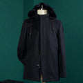 Design Fashion Coat Suit  Fashion Jacket Length Safari Jacket in Black Premium New Men's Fashion High Quality Jacket