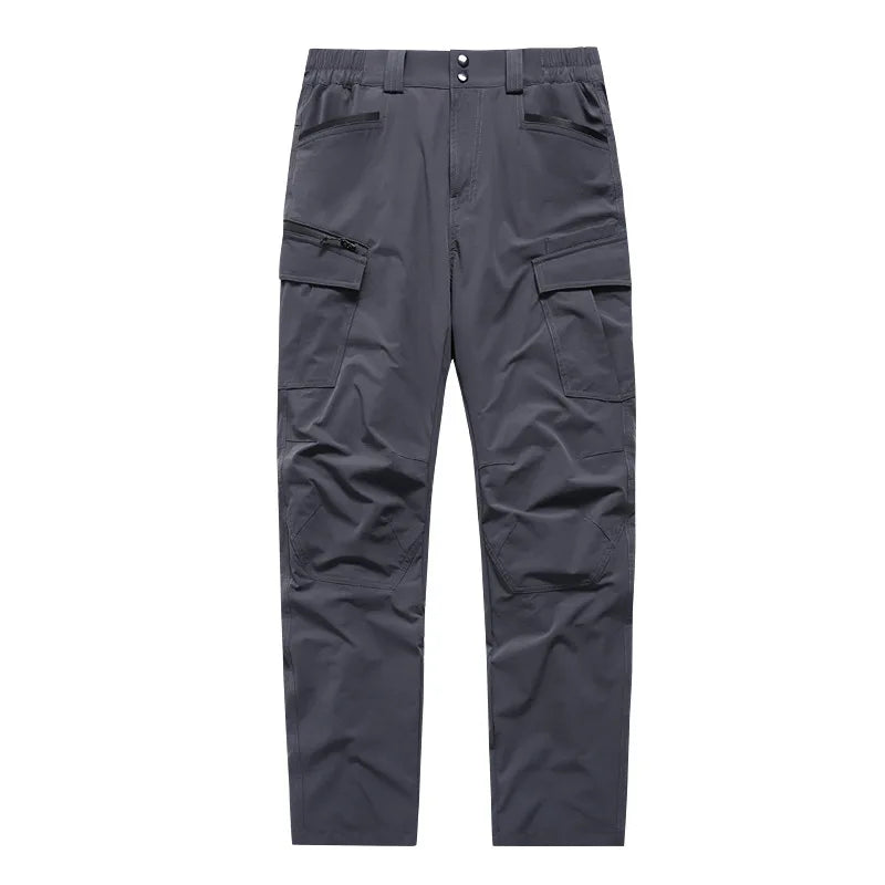 Men's Summer Casual Plus Size Quick Dry Lightweight Waterproof Hiking Pants for Fishing Outdoor Travel & Climbing