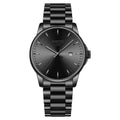 NIBOSI 2691 Luxury Classic Business Stainless Steel Waterproof Men Quartz Watch Men's Casual Watch Black Stainless Steel Band