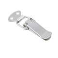 Hot Selling J105 Stainless Steel Toggle Hasp Lock Tool Box Cabinet Latch with 60KG Capacity Carton Box & Bag Packaging
