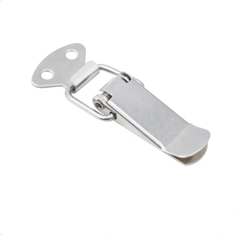Hot Selling J105 Stainless Steel Toggle Hasp Lock Tool Box Cabinet Latch with 60KG Capacity Carton Box & Bag Packaging