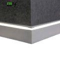 Modern Design Factory Wholesale Aluminium Skirting Aluminum Floor Skirting and Led Profile for Hotel Application