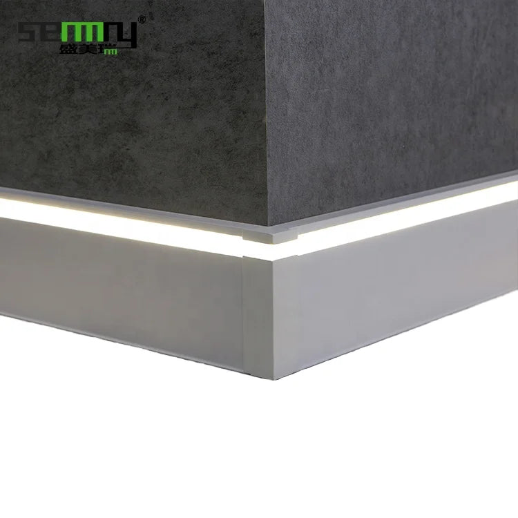 Modern Design Factory Wholesale Aluminium Skirting Aluminum Floor Skirting and Led Profile for Hotel Application
