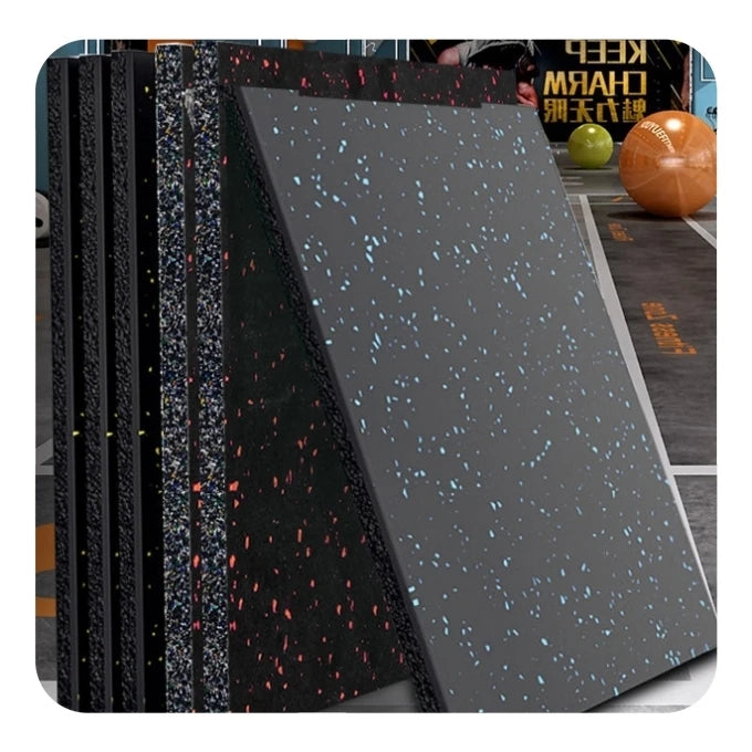 Indoor Outdoor Playground Eco-Friendly No Slip Sports Venues Color Rubber Gym Flooring Mats Tiles