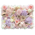 Event decor 40*60cm rose hydrangea Silk Flower Panels artificia flower wall backdrop