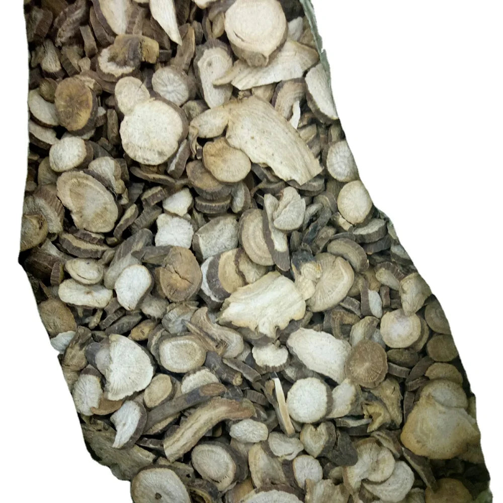 Chi Shao Natural Raw Paeonia Veitchii Rhizome Sliced RADIX PAEONIAE RUBRA for Sale