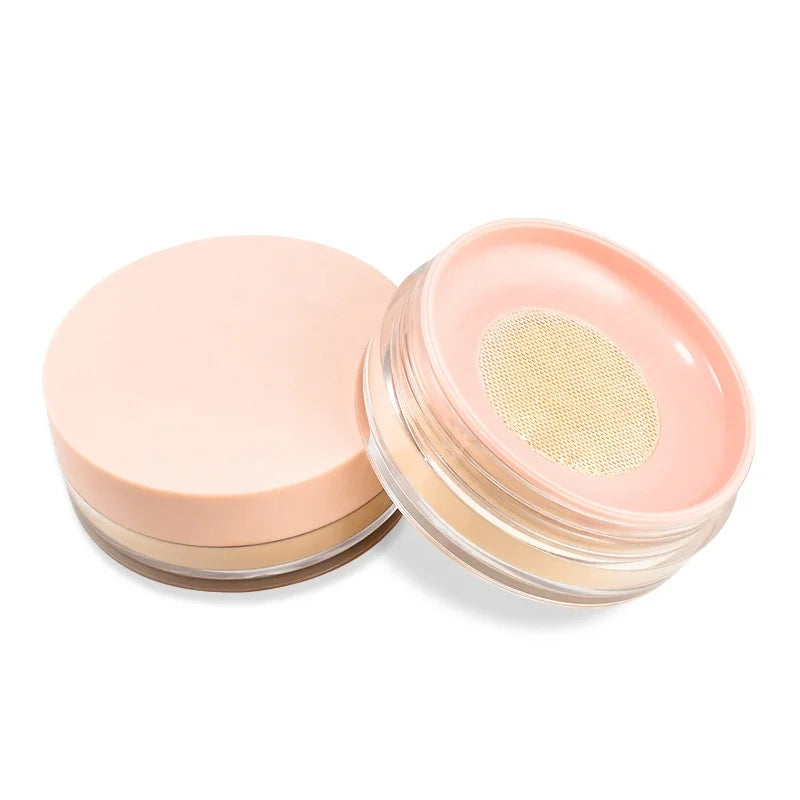 10g Organic Loose Powder Private Label Natural Vegan Women Face Makeup Cosmetic Loose Setting Powder with Puff