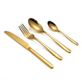 Fancy Wedding Bulk Gold Flatware Set Couverts De Table Cutlery Egg Golden Plated Stainless Steel Cutlery Set