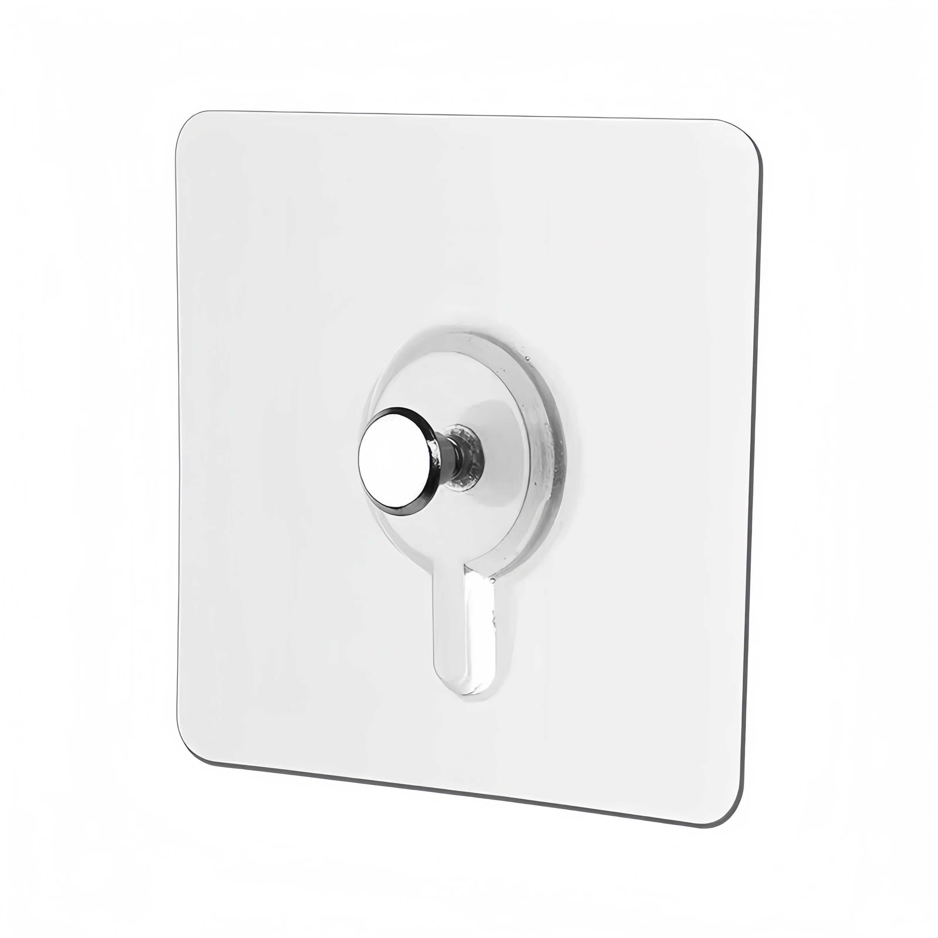 6*6CM Punch-Free Screw Sticker Wall Hook Picture Frame Hook Hanging Picture Without Punching Strong Paste Glue Hook