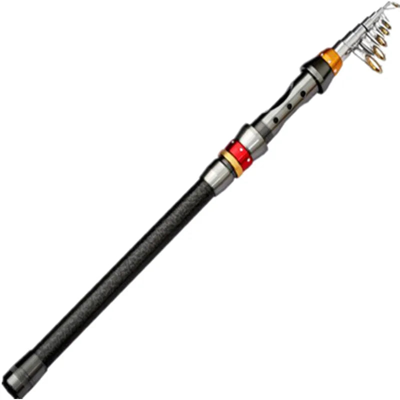 New Arrival Guide Ring Telescopic Spinning Fishing Rods Fishing Rod Carbon Fiber