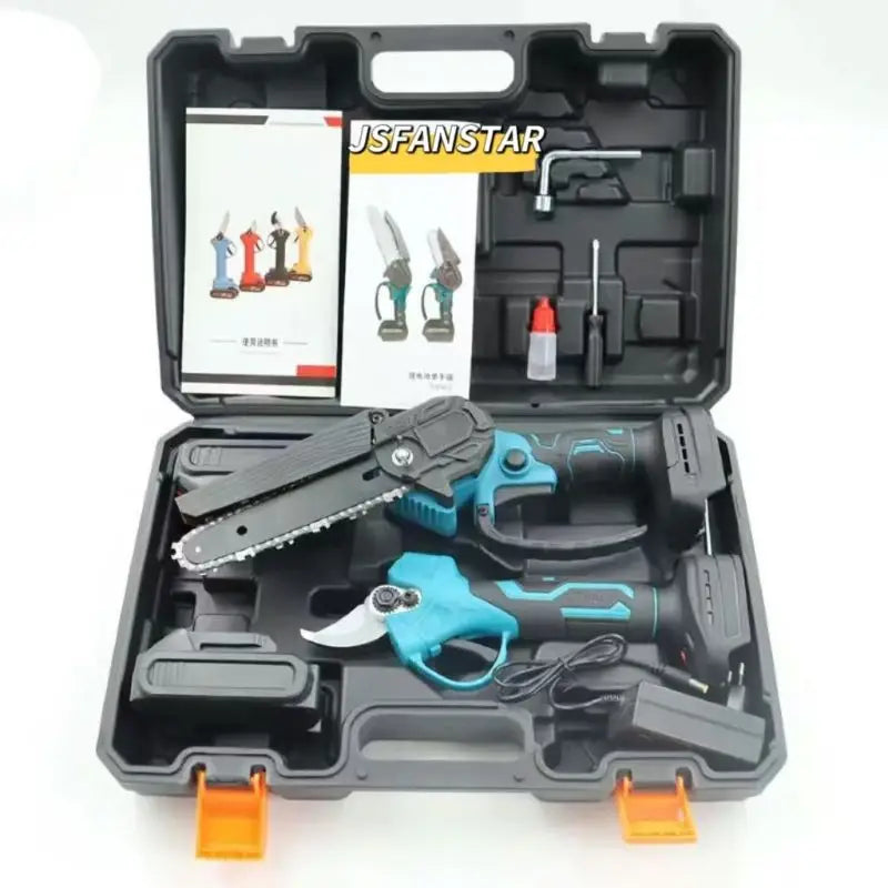 Best Top Handle Electric Brushless Wall Cordless Wood Battery Chain Saw Cutting Machine