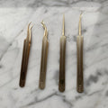 Customized Box for Eyelash Extension Tweezers Stainless Steel Pointed Tip