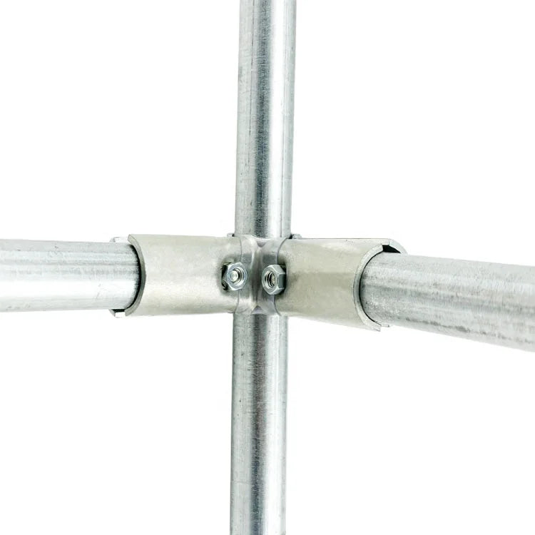 3/4" Steel Pipe Fitting 90 Degree Structural Connector USA Standard Electrical Zinc Plated EMT Tube DIY Building