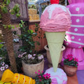 Christmas Candyland Outdoor Display Resin Crafts Giant Ice Cream Props Painted Model Painting Statue